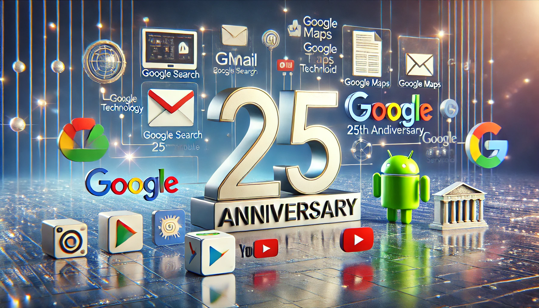 Google 25th Anniversary