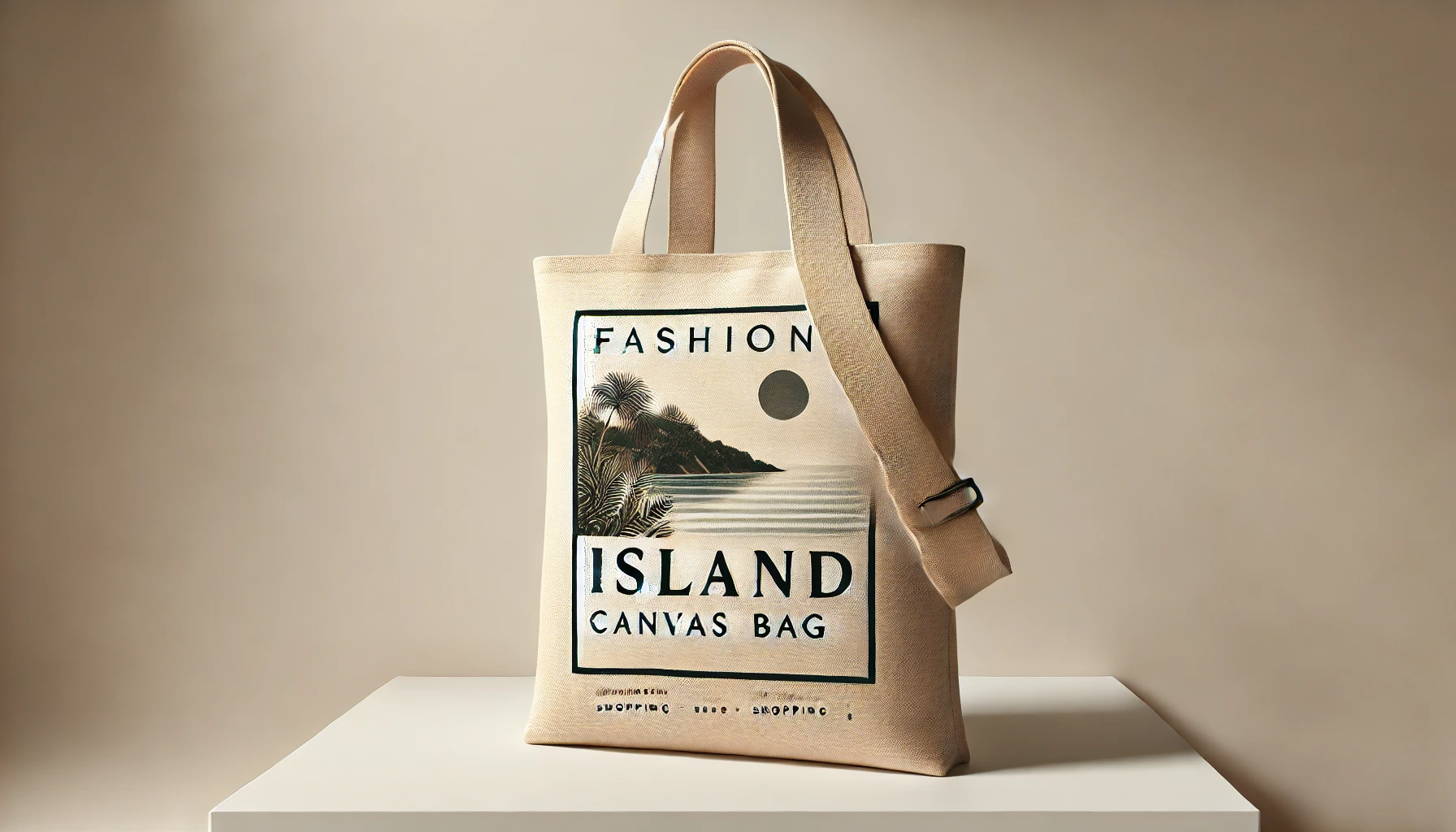 Fashion Island Canvas Bag