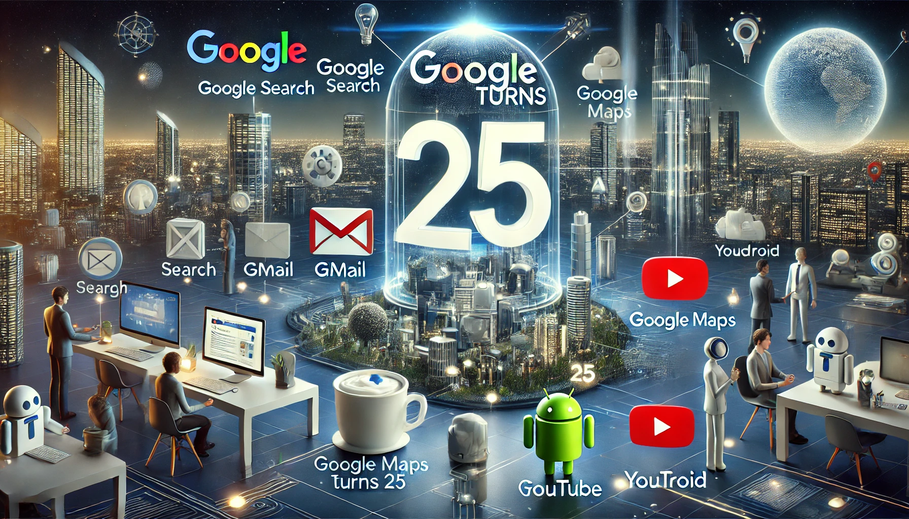 Google 25th Anniversary